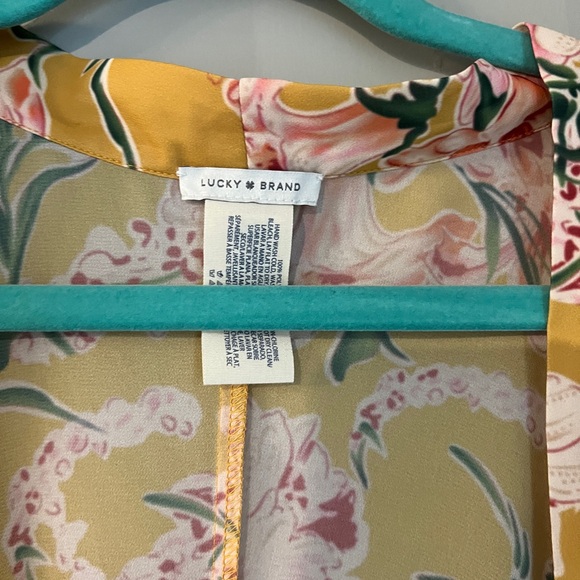 Lucky brand short floral duster - Picture 2 of 4